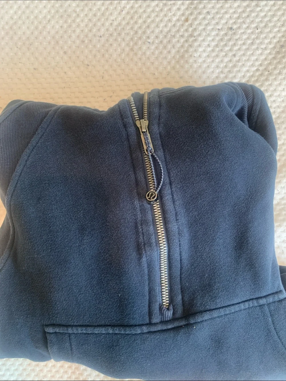 lululemon athletica Navy Half-Zip Pullover Hoodie